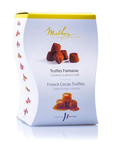 Schokotrüffel Truffes Uno mit gesalzenem Karamell, 250 GR von Chocolat Mathez