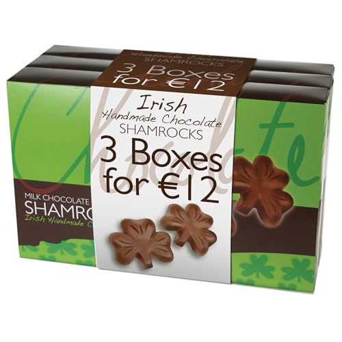 Milchschokolade Shamrocks 3er Pack von Carrolls Irish Gifts