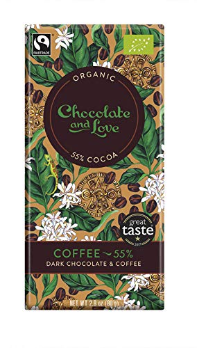 Coffee - 55% Dark Chocolate and Coffee von Chocolate and Love