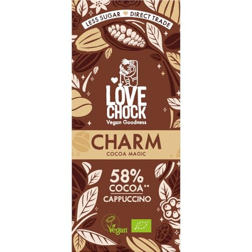 Lovechock Tafel Charm, Cappuccino 58%, 70g (1) von Chocolate and Love