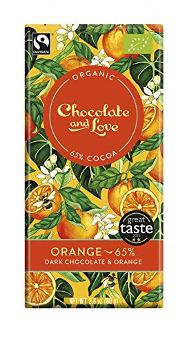 Orange - 65% Dark Chocolate and Orange von Chocolate and Love