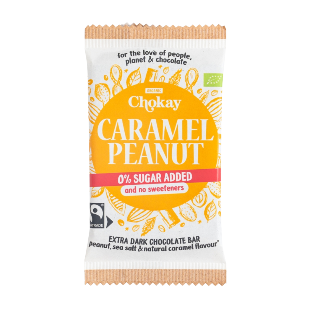 Bio Peanut Caramel Fair Trade - Bar von Chokay BV