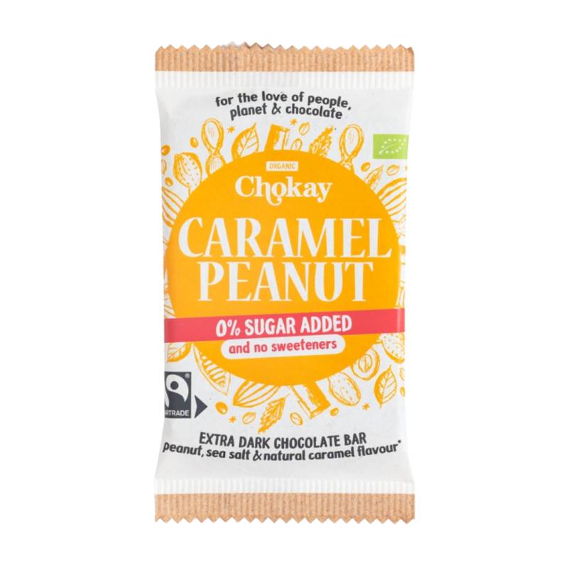 Bio Peanut Caramel Fair Trade - Bar von Chokay BV