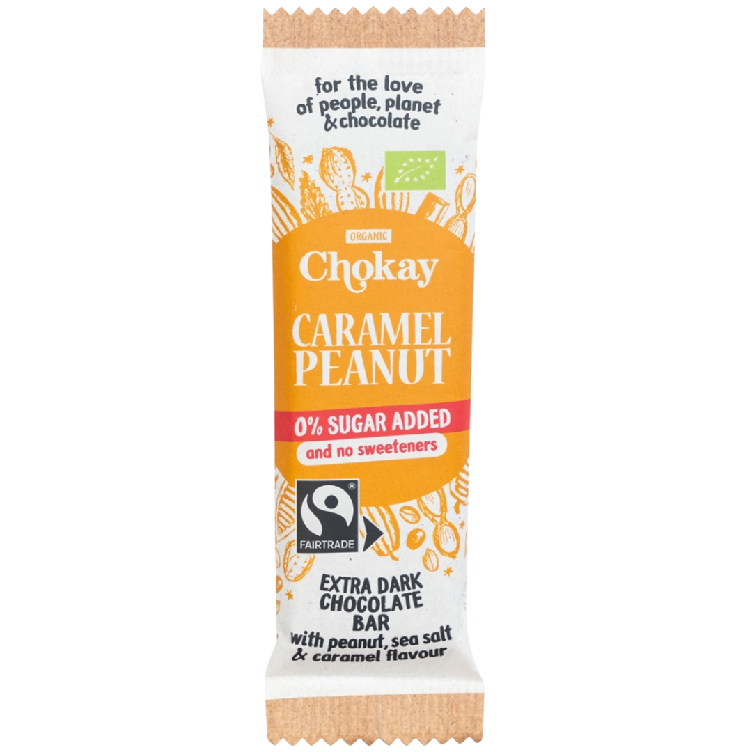 Bio Peanut Caramel Fair Trade - Snackbar von Chokay BV