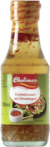 CHOLIMEX Fischsauce mit Zitronengras, 180 g, 150 ml von Cholimex