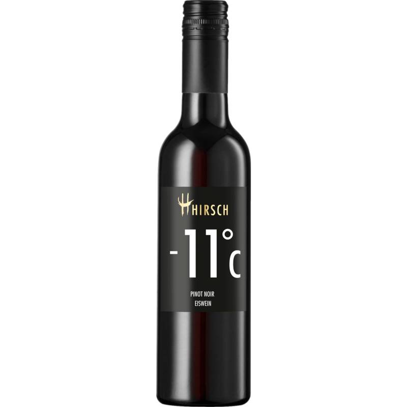 Hirsch -11° Pinot Noir Eiswein, 0,375 L, Edelsüß, Württemberg, Württemberg, 2022, Rotwein von Christian Hirsch Weine e.K., Kastanienstr.1, 74211 Leingarten