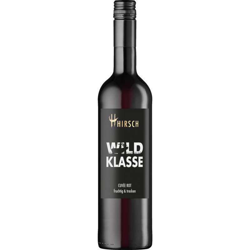 Hirsch Wildklasse Cuvée Rot, Trocken, Württemberg, Württemberg, Rotwein von Christian Hirsch Weine e.K., Kastanienstr.1, 74211 Leingarten