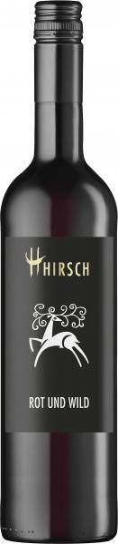 Hirsch Rot und Wild Rotweincuvée Gutswein trocken von Christian Hirsch