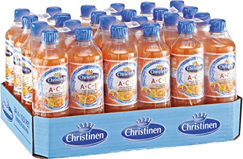 Christinen A plus C plus E Pet, 24er Pack, Einweg (24 x 500 ml) von Christinen