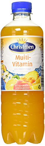 Christinen Multi-Vitamin ohne Kohlensäure Pet, 24er Pack, Einweg (24 x 500 ml) von Christinen