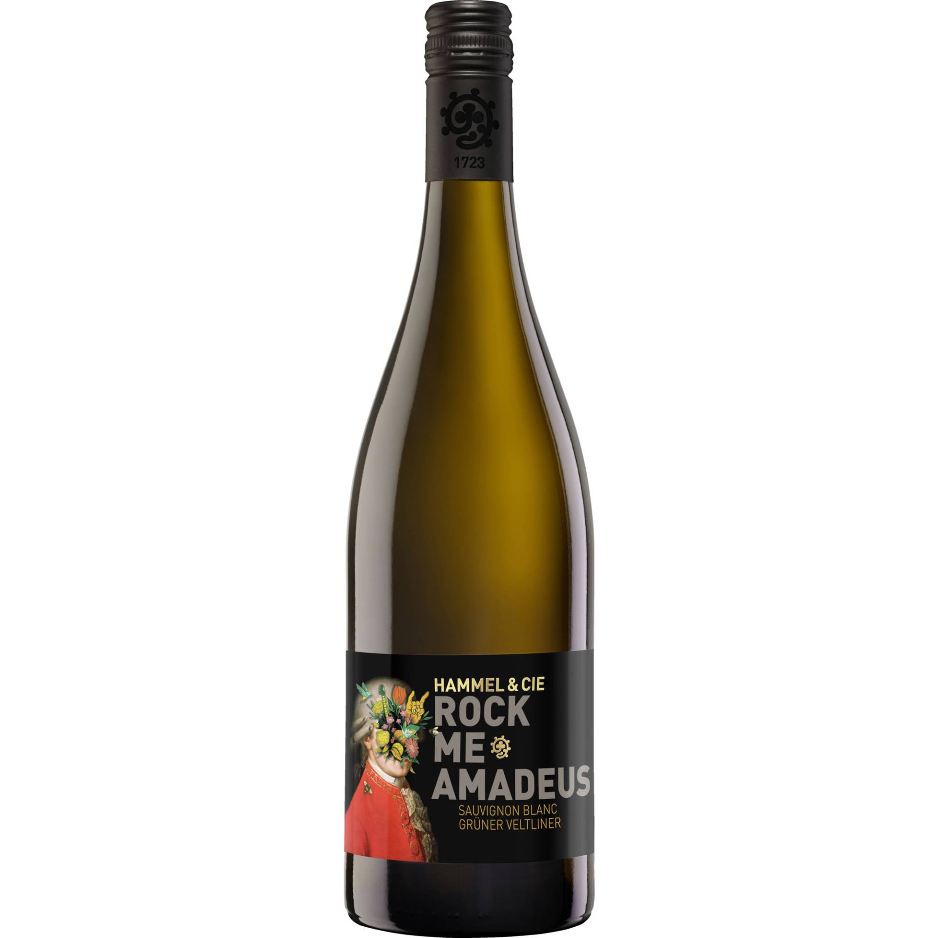 Rock me Amadeus Sauvignon Blanc Grüner Veltliner, Trocken, Pfalz, Pfalz, 2022, Weißwein von Christoph W.Hammel, D-67281 Kirchheim a.d. Weinstraße