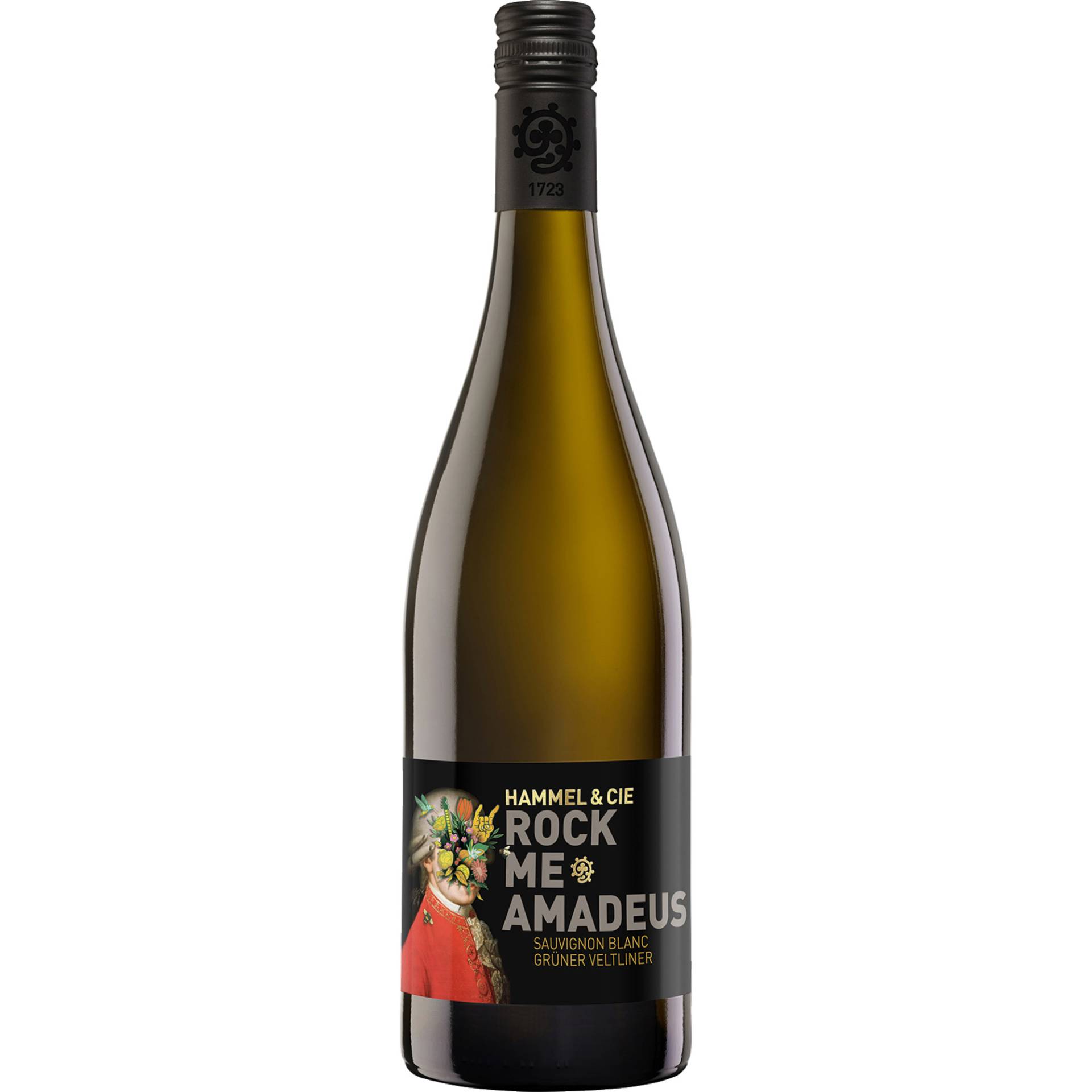 Rock me Amadeus Sauvignon Blanc Grüner Veltliner, Trocken, Pfalz, Pfalz, 2023, Weißwein von Christoph W.Hammel, D-67281 Kirchheim a.d. Weinstraße