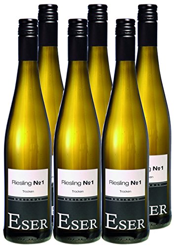 Riesling No1 - Christoph & Thomas Eser - weiß - trocken - 12%vol. - 6er Paket von Christoph & Thomas Eser