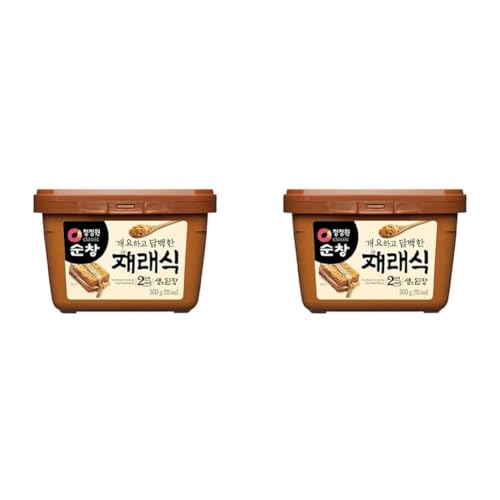 CHUNG JUNG ONE - Doenjang Sojabohnenpaste, (1 X 500 GR) (Packung mit 2) von Chung Jung One