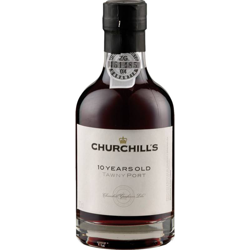 Churchill`s Tawny Port 10 Years Old, 19,5% Vol, 0,2 L, Douro, Spirituosen von Churchill Graham Limitada ,   PT 4400 -156 Vila Nova de Gaia