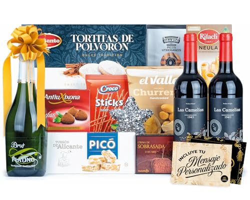 Gourmet Selection Weihnachtskörbchen Geschenkposten · Persönliches oder Firmengeschenk · Advents- und Weihnachtsdank. Beinhaltet Karte eine dedizierter und personalisierte Cia&Co(LOT A202) von Cia&Co