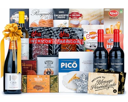 Gourmet Selection Weihnachtskörbchen Geschenkposten · Persönliches oder Firmengeschenk · Advents- und Weihnachtsdank. Beinhaltet Karte eine dedizierter und personalisierte Cia&Co(LOT A204) von Cia&Co