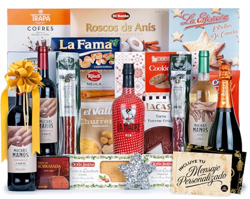 Gourmet Selection Weihnachtskörbchen Geschenkposten · Persönliches oder Firmengeschenk · Advents- und Weihnachtsdank. Beinhaltet Karte eine dedizierter und personalisierte Cia&Co(LOT A208) von Cia&Co