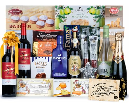 Gourmet Selection Weihnachtskörbchen Geschenkposten · Persönliches oder Firmengeschenk · Advents- und Weihnachtsdank. Beinhaltet Karte eine dedizierter und personalisierte Cia&Co(LOT A210) von Cia&Co