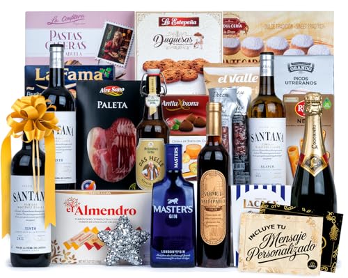 Weihnachtskorb alkoholfrei · Geschenkset Schweinefettfrei Gourmet Selection · Persönliches oder Firmen-Dankeschön. Beinhaltet Karte eine dedizierter und personalisierte Cia&Co (LOT A211) von Cia&Co