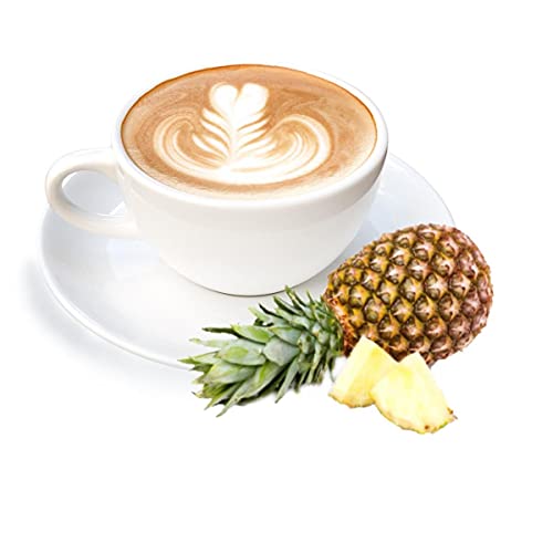 Cinesso Cappuccino mit Ananas Geschmack Cappuccino Getränkepulver aus löslichem Bohnenkaffee Cremig Zart (200g) von Cinesso