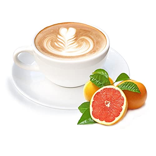 Cinesso Cappuccino mit Grapefruit Geschmack Cappuccino Getränkepulver aus löslichem Bohnenkaffee Cremig Zart (200g) von Cinesso