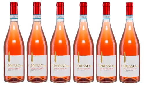 6x 0,75l - 2022er - Cipresso - Cerasuolo d'Abruzzo D.O.P. - Abruzzen - Italien - Rosé-Wein trocken von Cipresso