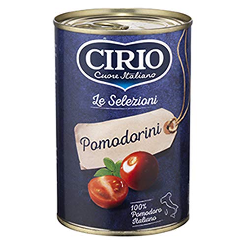 24 x ITALIENISCHE KIRSCHTOMATEN CIRIO 400 GR DOSE TOMATENSAFT TOMATE von Cirio