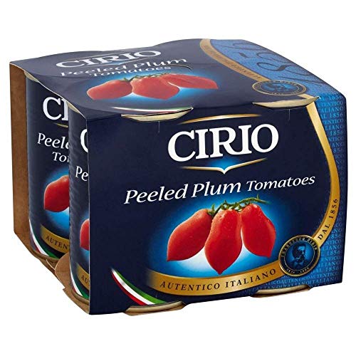 Cirio Geschälte Eiertomaten (4X400G) von Cirio