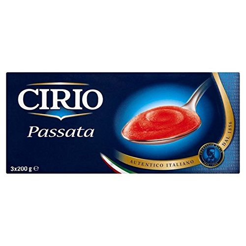 Cirio glatt Pratze Karton 3 x 200 g (Packung von 6) von Cirio