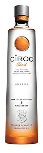 Ciroc Peach Infused Vodka 37,5% 0,7l Flasche von Cîroc