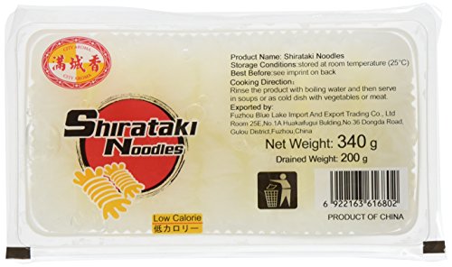 City Aroma Shirataki Nudeln 20x340g [Abtropfgewicht 20x200g] von City Aroma