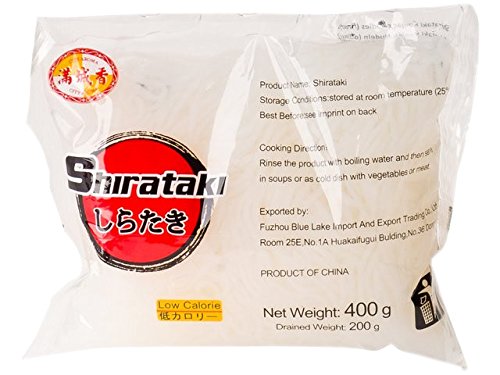 City Aroma - Shirataki schmal - Konjak Spaghetti - 8er Pack (8 x 400g/ATG 200g) von City Aroma