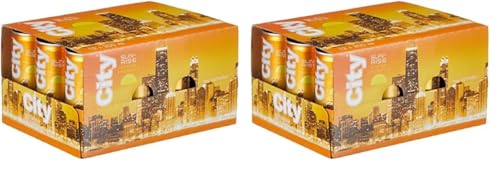 City Sunrise Orange (12 x 0.2l) (Packung mit 2) von City