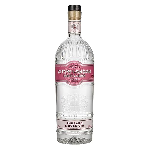 City of London Distillery RHUBARB & ROSE GIN 40,3% Vol. 0,7l von City of London