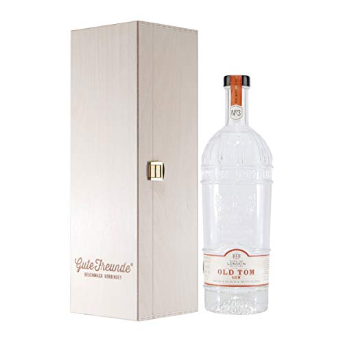 City of London Old Tom Gin No.3 mit Geschenk-Holzkiste von City