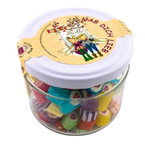 CiuCiu Hab Dich Lieb handgemachte Bonbons, 210g von CiuCiu