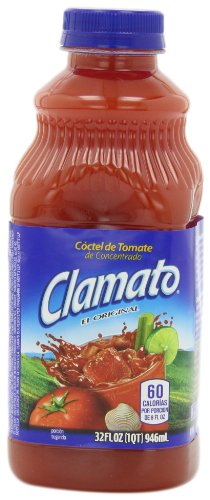 Clamato Saft, 32 oz Flaschen (6 Stück) von Clamato