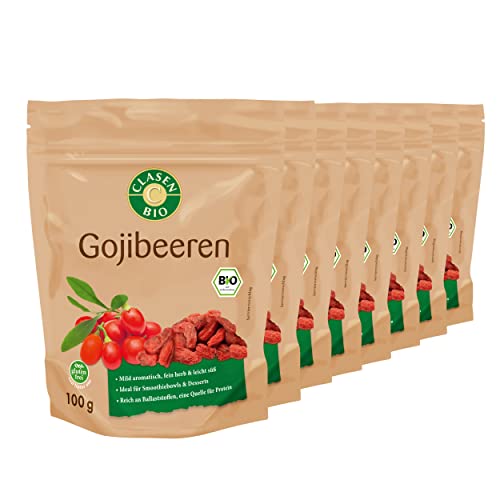 8x CLASEN BIO Gojibeeren - 100g von Clasen Bio