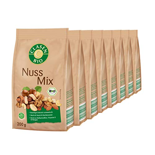 8x CLASEN BIO Nuss Mix - 200g von Clasen Bio