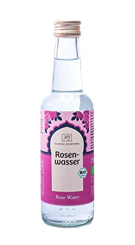 Classic Ayurveda BIO Rosenwasser 3er Pack (3 x 250 ml) von Classic Ayurveda