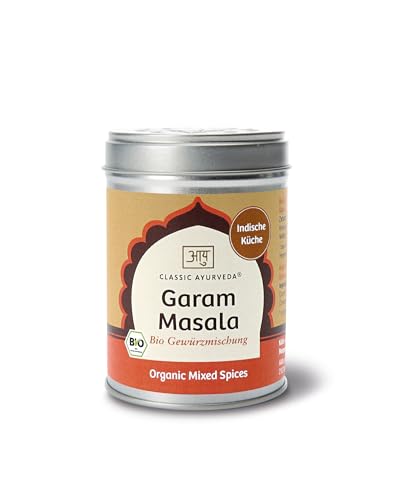 Classic Ayurveda - Bio Garam Masala Gewürzmischung - 80 g - Authentisch indischer Geschmack für Gemüse und Hülsenfrüchte von Classic Ayurveda