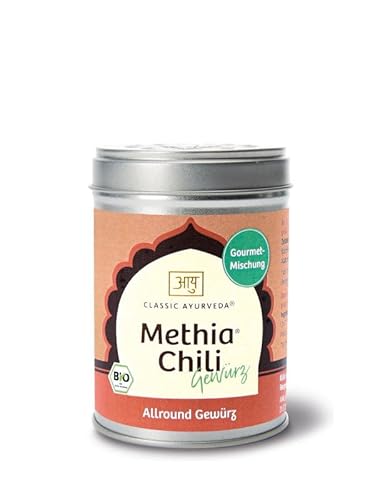 Classic Ayurveda - Bio Methia® Chili Gewürz - 100 g - Pikante Gourmet-Mischung für Vollmundigkeit von Classic Ayurveda