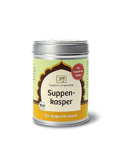 Classic Ayurveda | Bio | Suppenkasper | Suppengewürz | Gewürzmischung | Gemüsebrühe | Ayurveda | 180 Gramm (2 x 90 g) von Classic Ayurveda