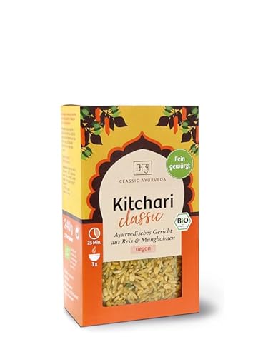 Classic Ayurveda - Bio Kitchari Klassik - 240 g - Ayurvedischer Eintopf mit Koriander, Kurkuma & Kreuzkümmel von Classic Ayurveda