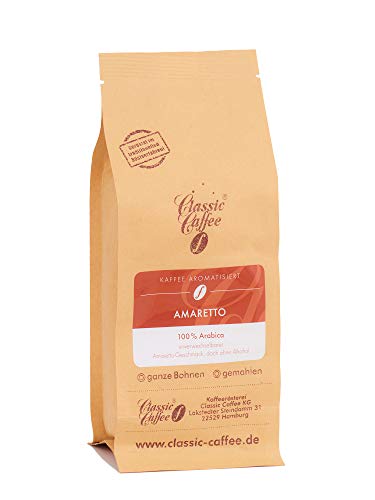 Aromatisierter Kaffee - Amaretto - 250g - Gemahlen von Classic Caffee