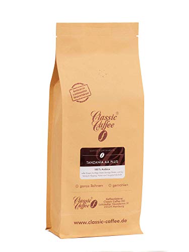 Tanzania AA Plus - 500g - Ganze Bohne von Classic Caffee