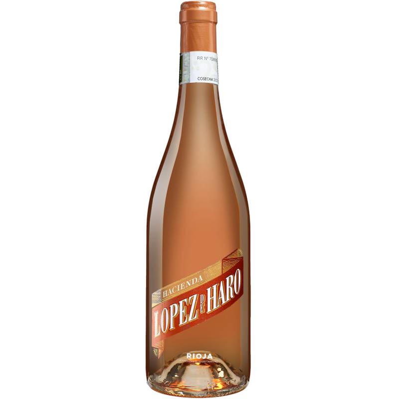 Hacienda López de Haro Rosado 2023  0.75L 12.5% Vol. Roséwein Trocken aus Spanien von Classica