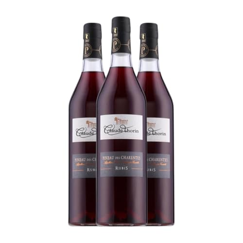 Liköre Claude Thorin Rubis Pineau des Charentes 70 cl (Karton mit 3 Flaschen von 70 cl) von Claude Thorin