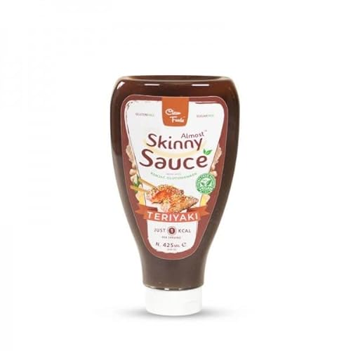 9 x CleanFoods 2 Kalorien Teriyaki Sauce 9 x 425 ml I die leckere süß-salzige Soße für dein Lieblingsessen I 2 kcal/Portion I Vegan, Fettfrei von Cleanfoods